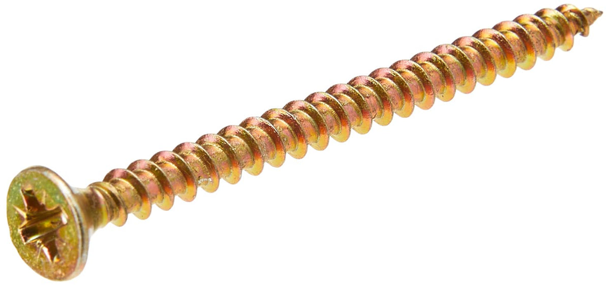 ForgeFix Multi-Purpose Single Thread Screws | 3.5 x 40mm | Zinc | Box 200