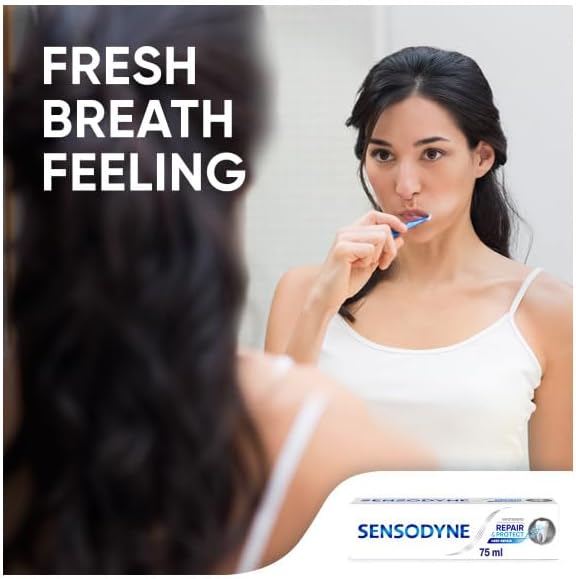 Sensodyne Repair and Protect Whitening Toothpaste for Sensitive Teeth 75 ml