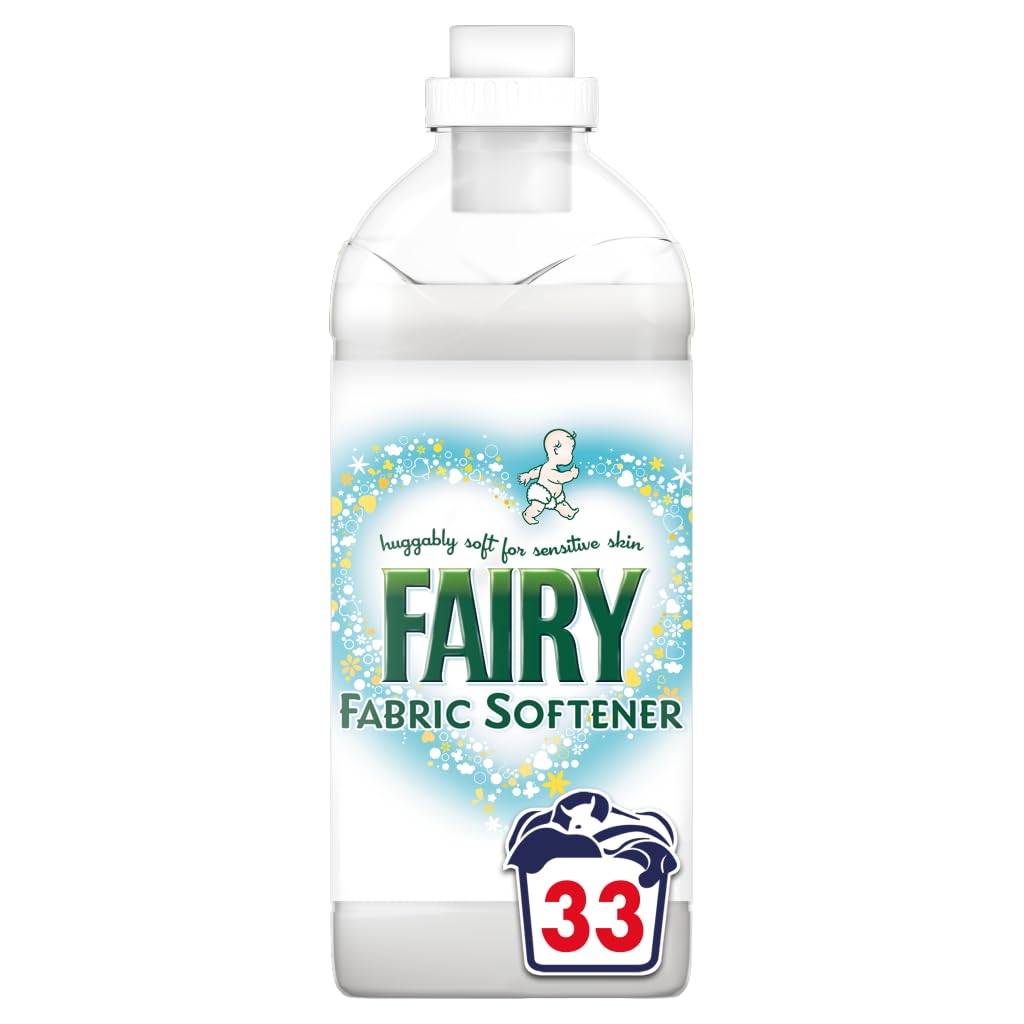 Fairy Super Concentrate Fabric Softener Conditioner 4.8L – 240 Washes – Gentle Softness for Sensitive Skin & Baby Clothes