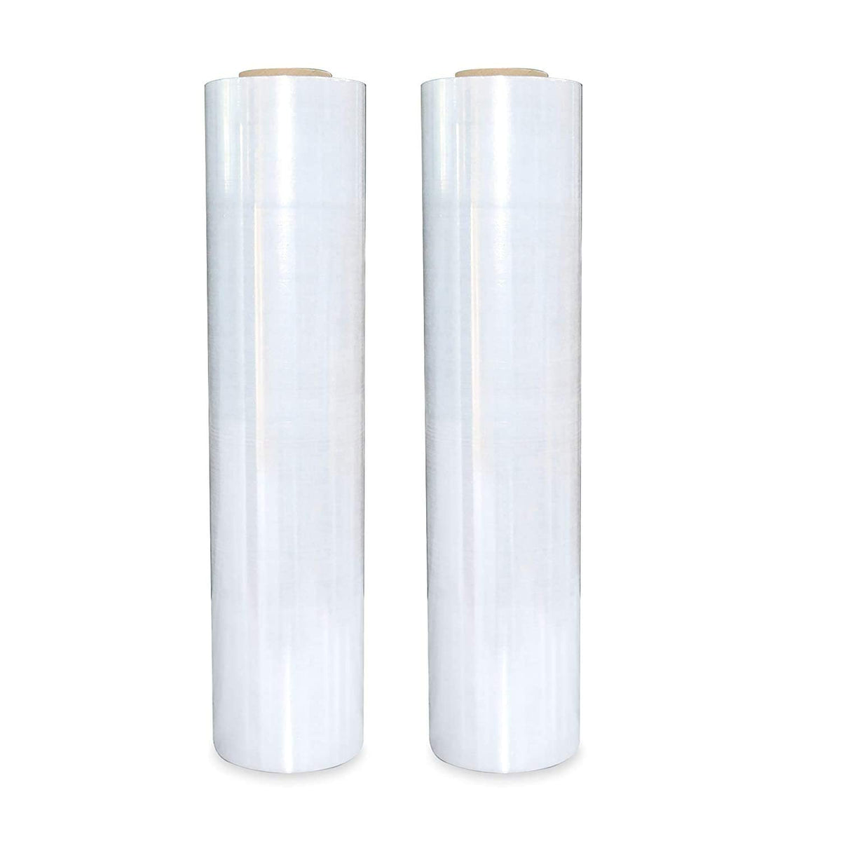 REQUISITE NEEDS Heavy Duty Stretch Film 400mm x 250m – Waterproof & Moisture Proof Pallet Wrap for Packaging, Moving & Storage (Black, 6)