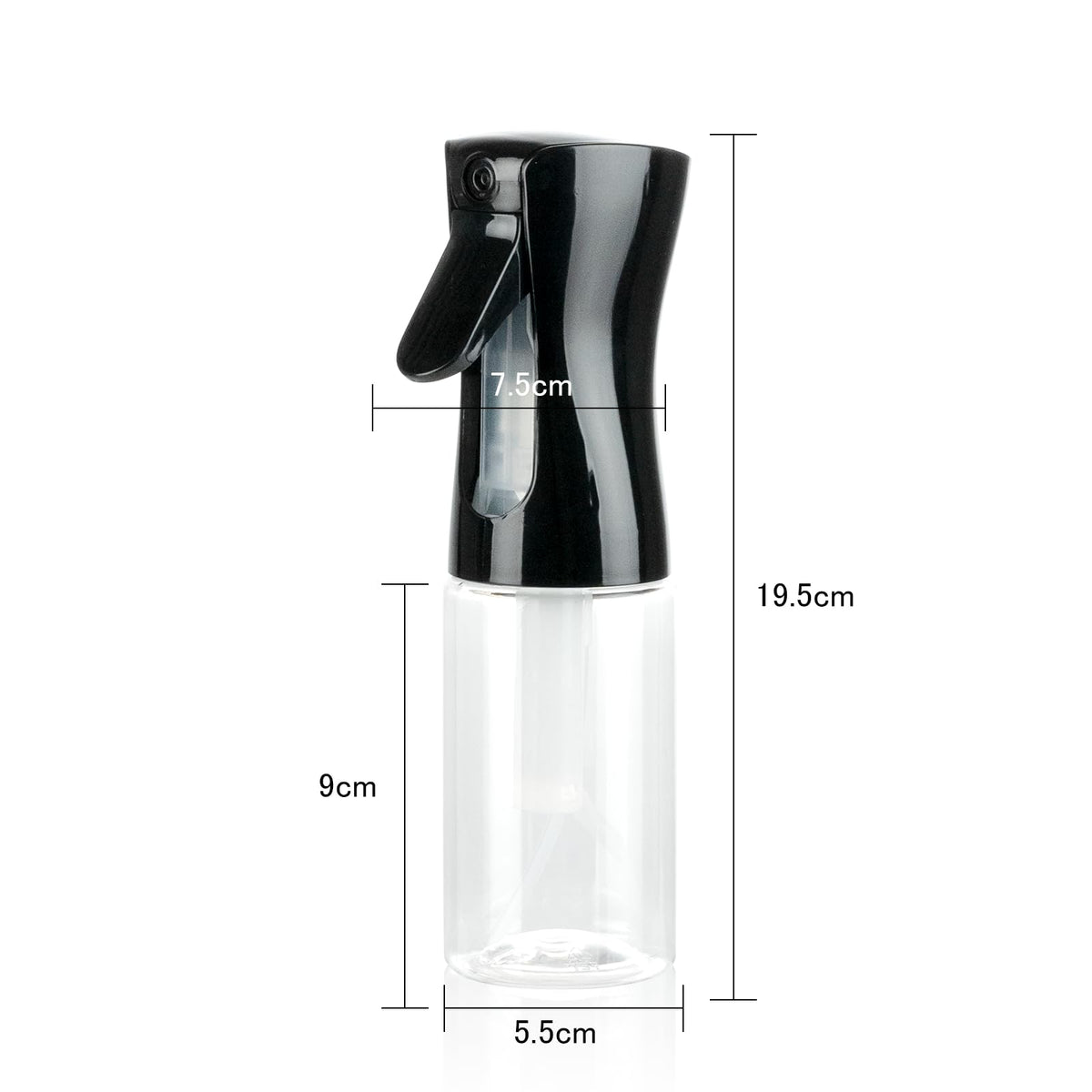 Spray Bottles Continuous Ultra Fine Mist Empty Water Bottles Hairdresser Spray Bottles Salon Hairdresser Hair Tool Water Sprayer (200ML, Mint Green)