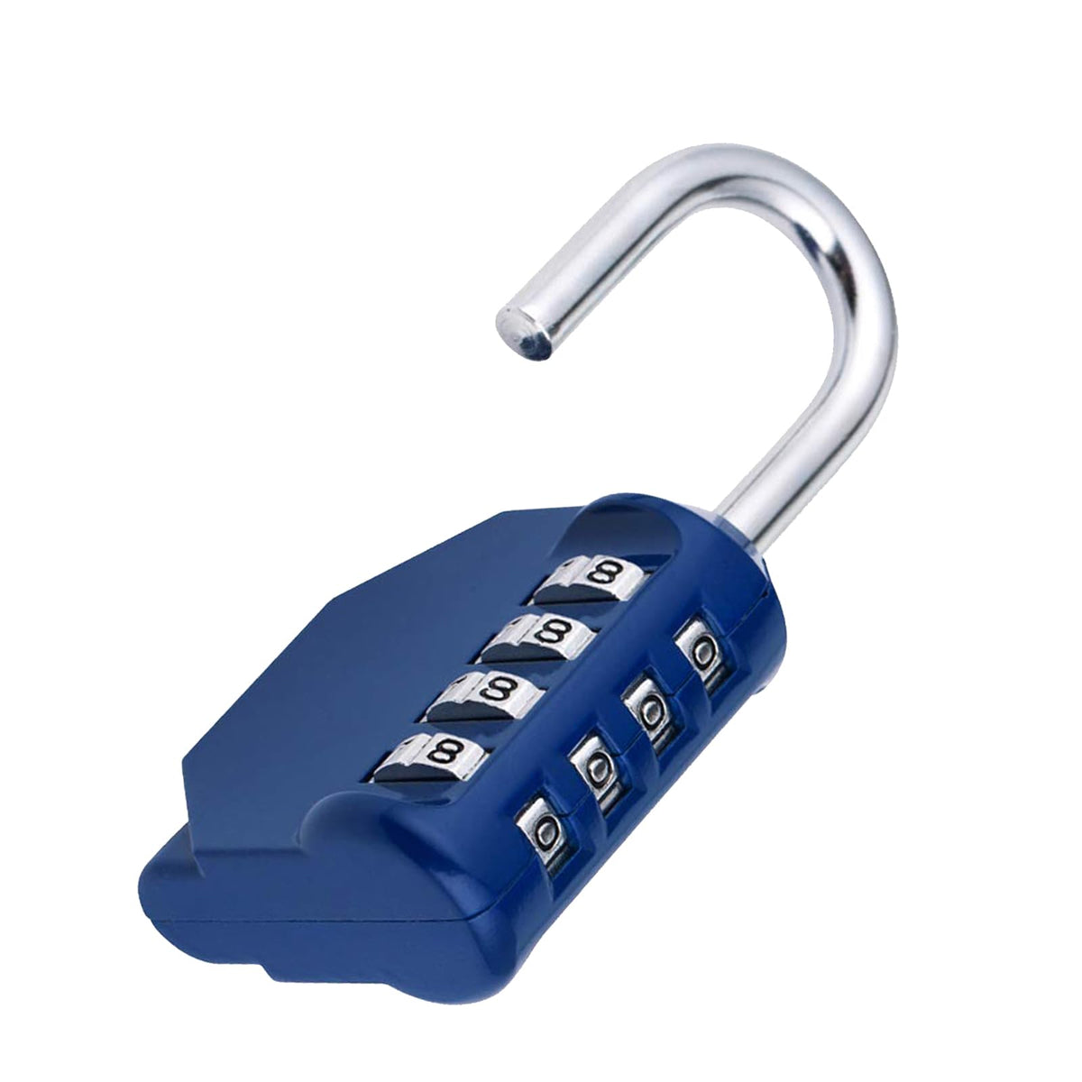 ZHEGE Combination Padlock, 4 Digit Coded Padlock (Sky Blue)