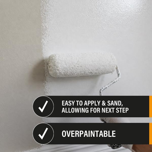Palace Fine Surface Filler 600gm, Ready Mixed White Filler for Cracks, Shallow Gaps & Fine Surface Repairs