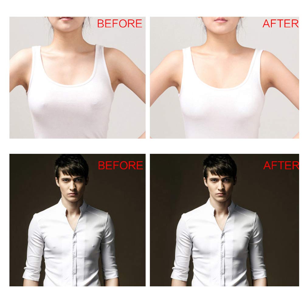 2 Pairs Silicone Nipple Covers Pasties Invisible Reusable Adhesive for Party Dress