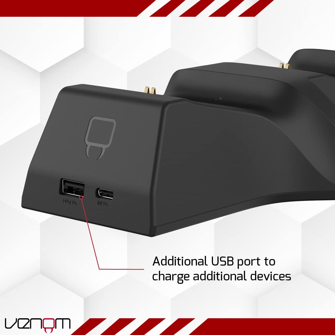 Venom Replacement Battery Packs for Xbox Charging Dock - White (Xbox Series X & S/Xbox One)