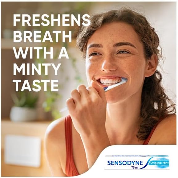 Sensodyne Daily Care Sensitive Toothpaste, Original Mint, 75 ml