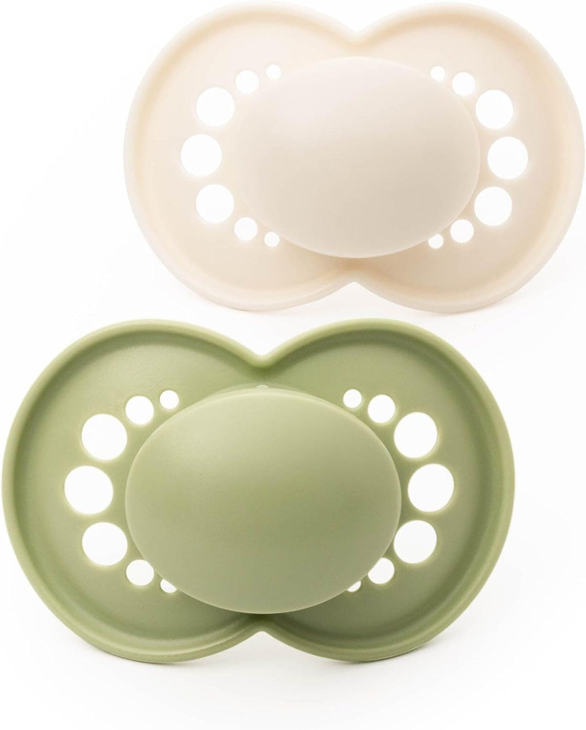 MAM Original Dummies, 18-36M, 2 Pack, Orthodontic Design, Blue/Green