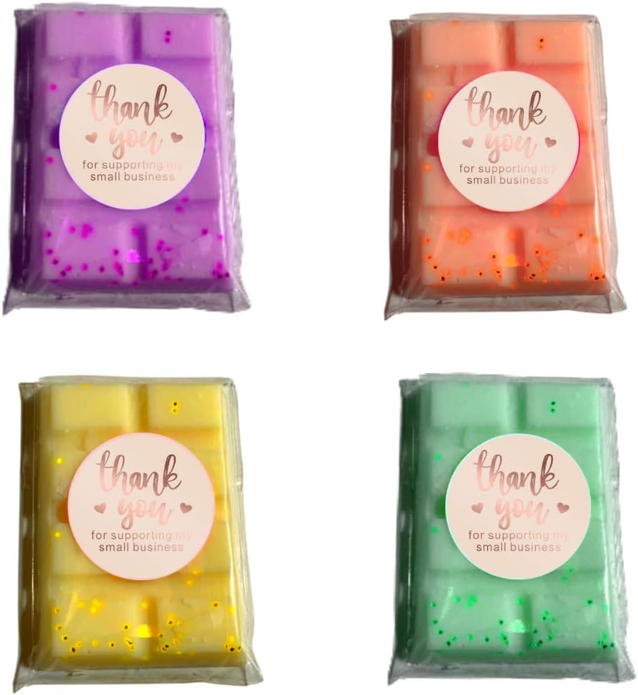 Wax Melts 4 Bars | Build Your Own Box (Choose 4 Scents) Wax Melts Handmade Highly Scented Soy Snap Bars Designer Fragrance Vegan & Cruelty Free