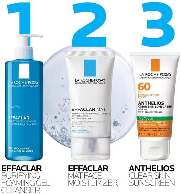 La Roche Posay Effaclar Purifying Foaming Gel for oily sensitive skin 400ml