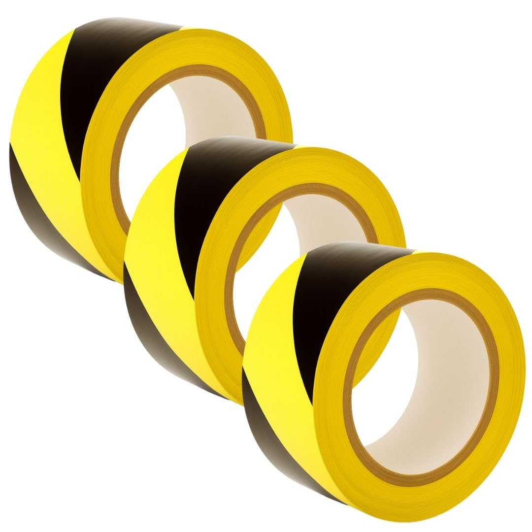 GTSE 50mm x 5m Black Anti Slip Tape, High Traction, Strong Grip Abrasive, Non Skid Tape for Indoor/Outdoor Use, Tread Warning Tape