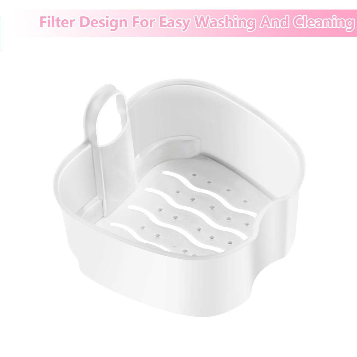 chenqi Retainer Cup Holder Mouthguard Cleaning Case with Strainer Basket, Denture Bath Box Storage Cup Holder for Travel Cleaning