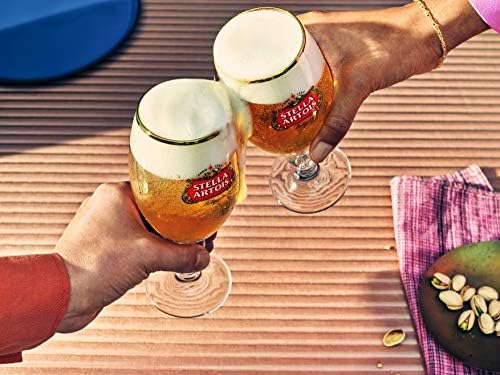 Stella Artois Premium Lager Beer Can, 440ml (Pack of 18) Packaging May Vary
