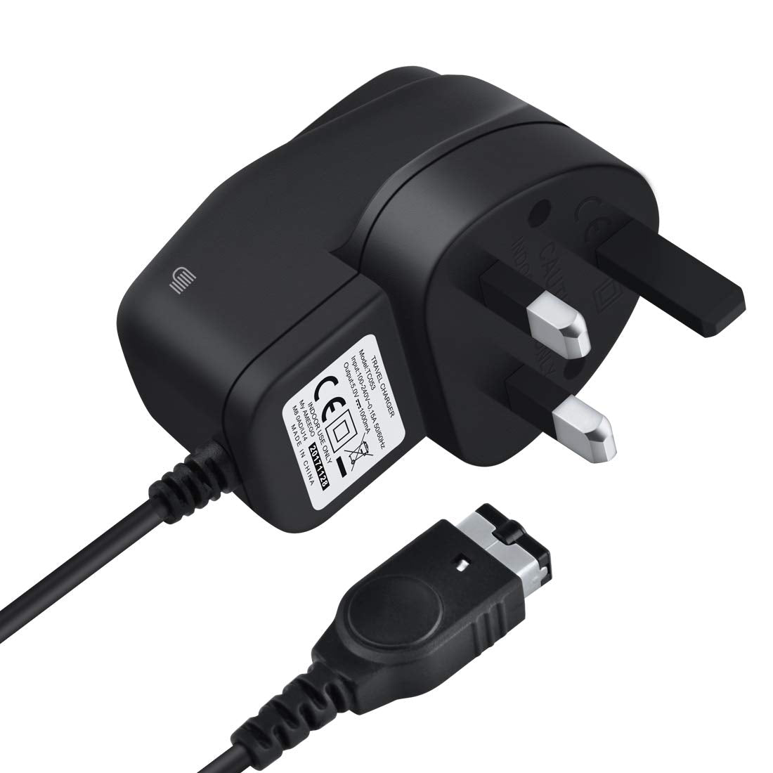 AMEEGO UK Wall Charger AC Power Adapter for Nintendo 3DS / 3DS XL / 2DS / DSi/DSi XL/New 3DS / New 3DS XL/New 2DS XL, 100-240V, Output 5V 1A
