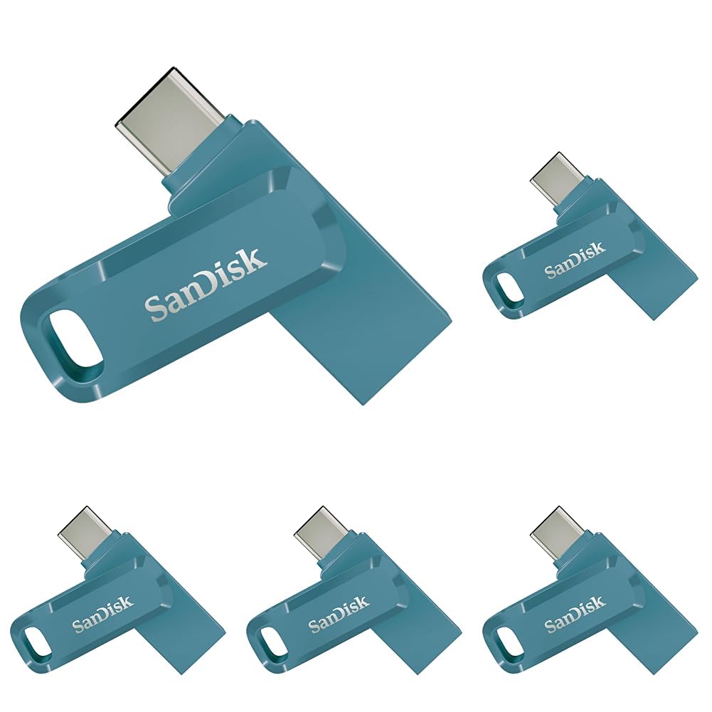 SANDISK Ultra Dual Drive Go 128GB, USB-C & USB-A, Up to 400MB/s Read Speeds