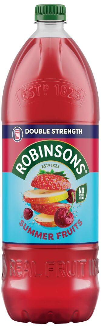 Robinsons Fruit Squash - Low Calorie - Double Strength - Orange 1.75 Litre