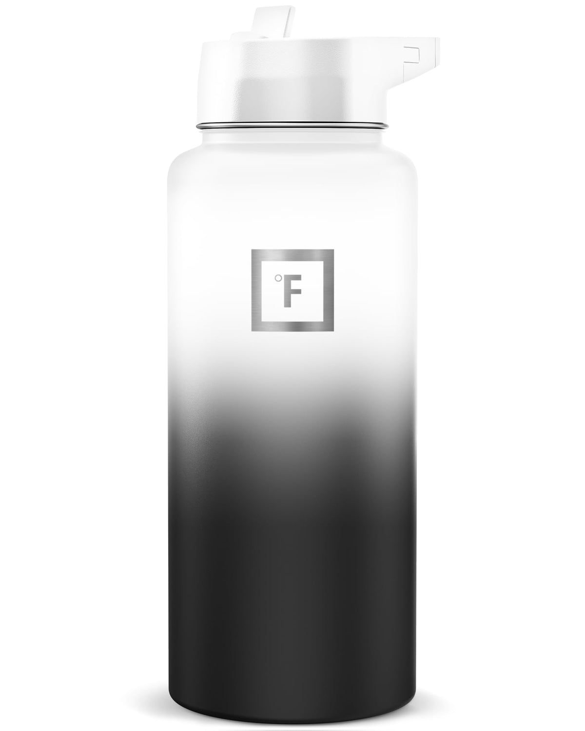 Insulated Water Bottle with Straw - 650/950/1200/1800 ml - Leakproof Double-Walled Stainless Steel Metal Drink Flask BPA-Free - Sports Travel Gym Camping Hiking Kids