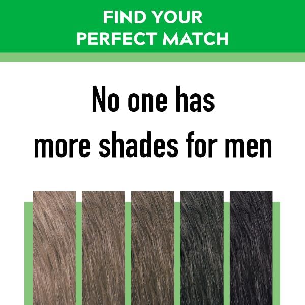 Just for men Original Formula Dark Brown Black Hair Dye, Restores Original Colour for a Natural Look H45