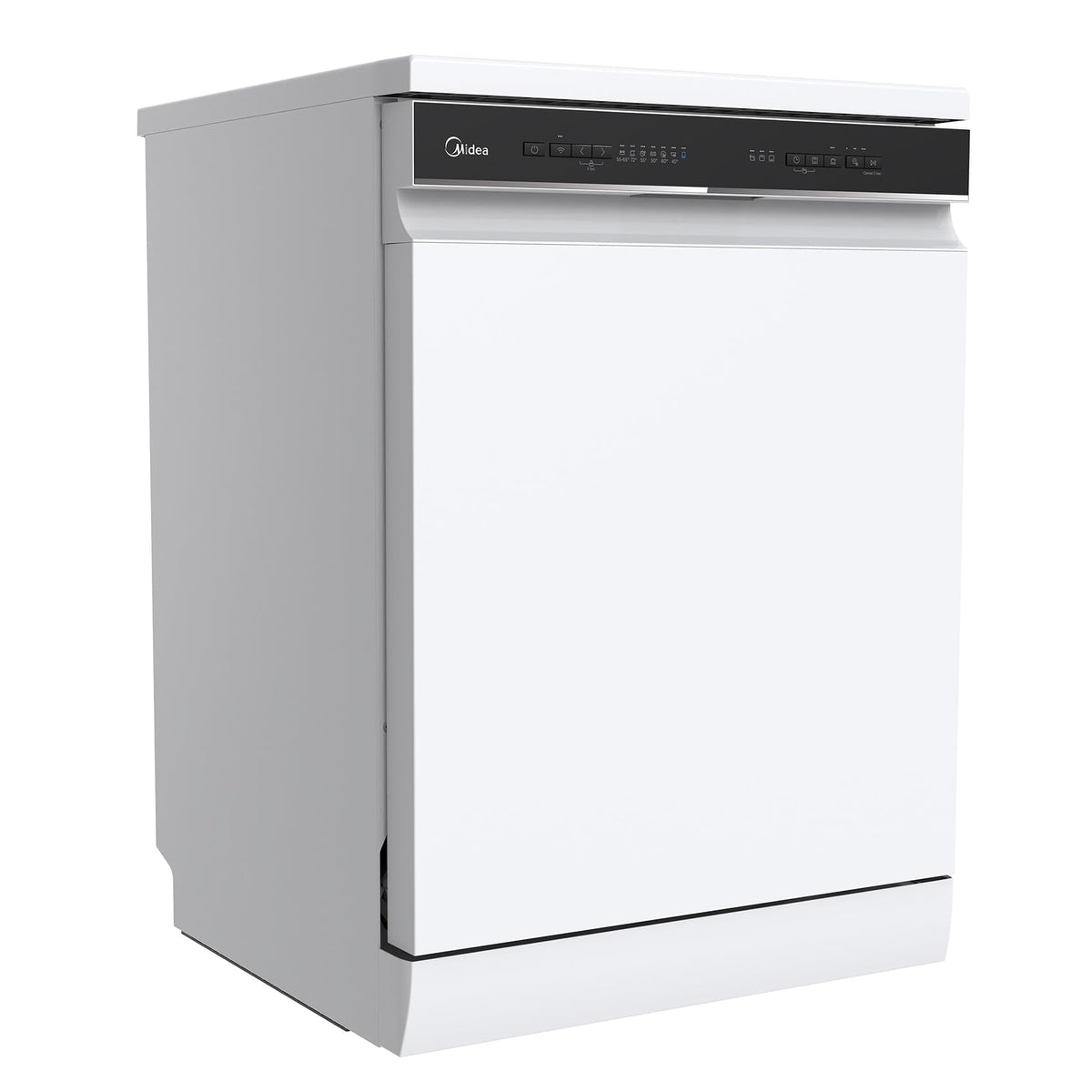 Midea 60cm Freestanding Dishwasher, 14 Settings, Stainless Steel