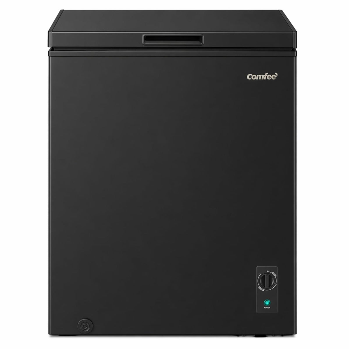 COMFEE' 99L Chest Freezer, Convertible Refrigeration Mode, RCC102BL2UK(E)