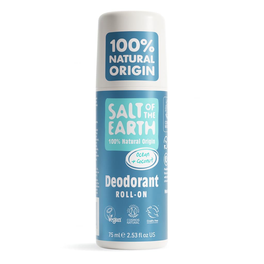 Salt of the Earth Natural Deodorant Roll On - Lavender & Vanilla - 75ml