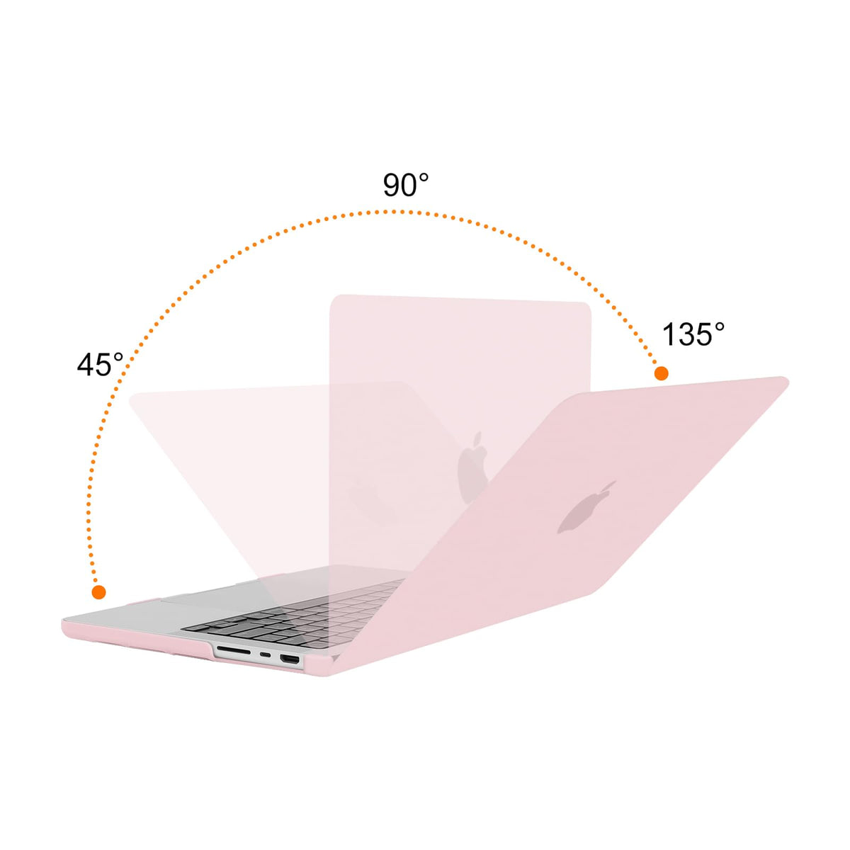 MOSISO Compatible with MacBook Air 13 inch Case M5-M2, Crystal Clear