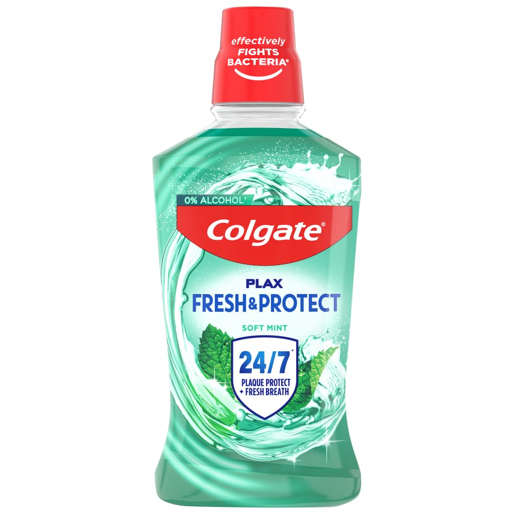 Colgate Plax Cool Mint Mouthwash for Fresh Breath, 500ml