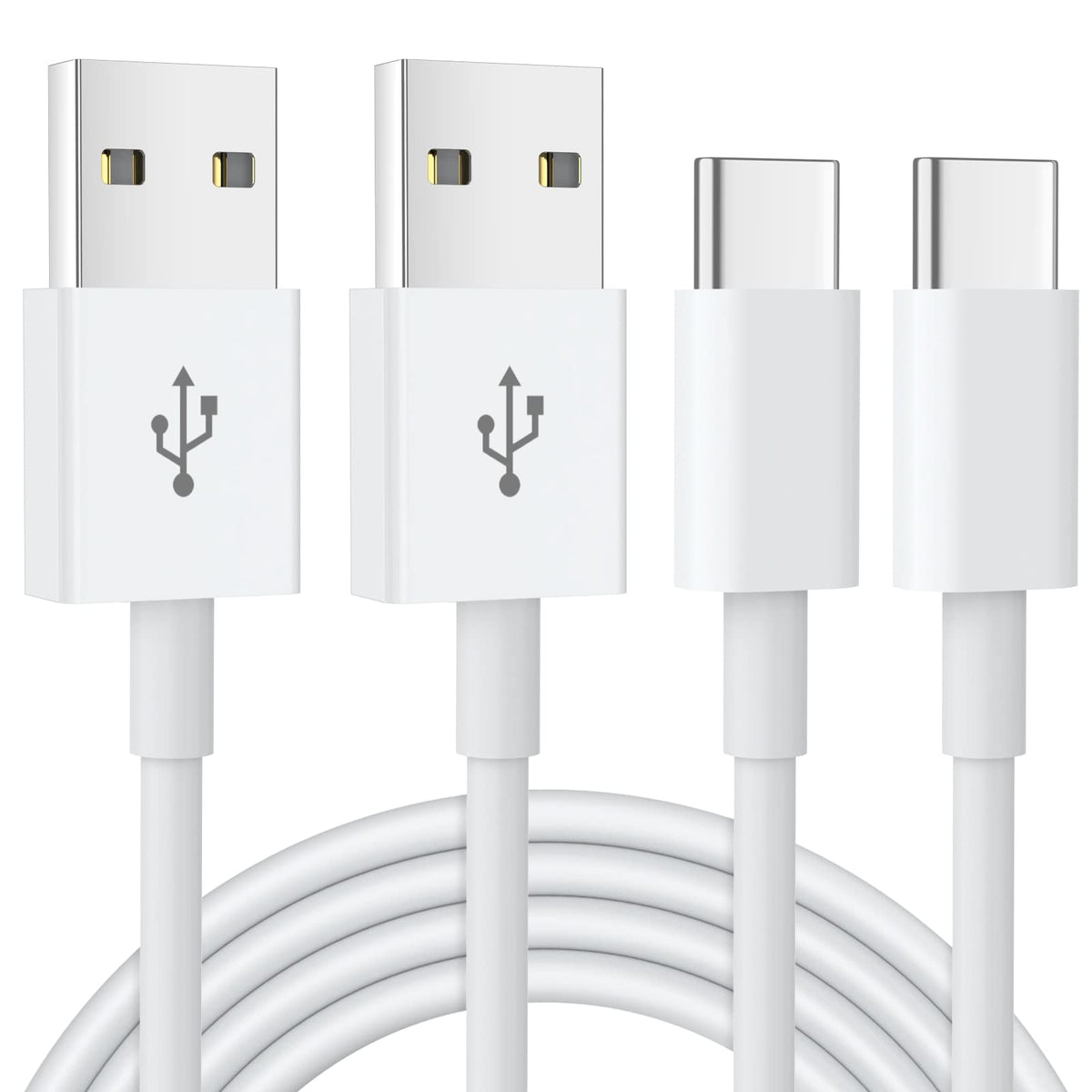 Ofuca USB C Charger Cable 2Pack 1M USB A to USB C Cable Fast Charging
