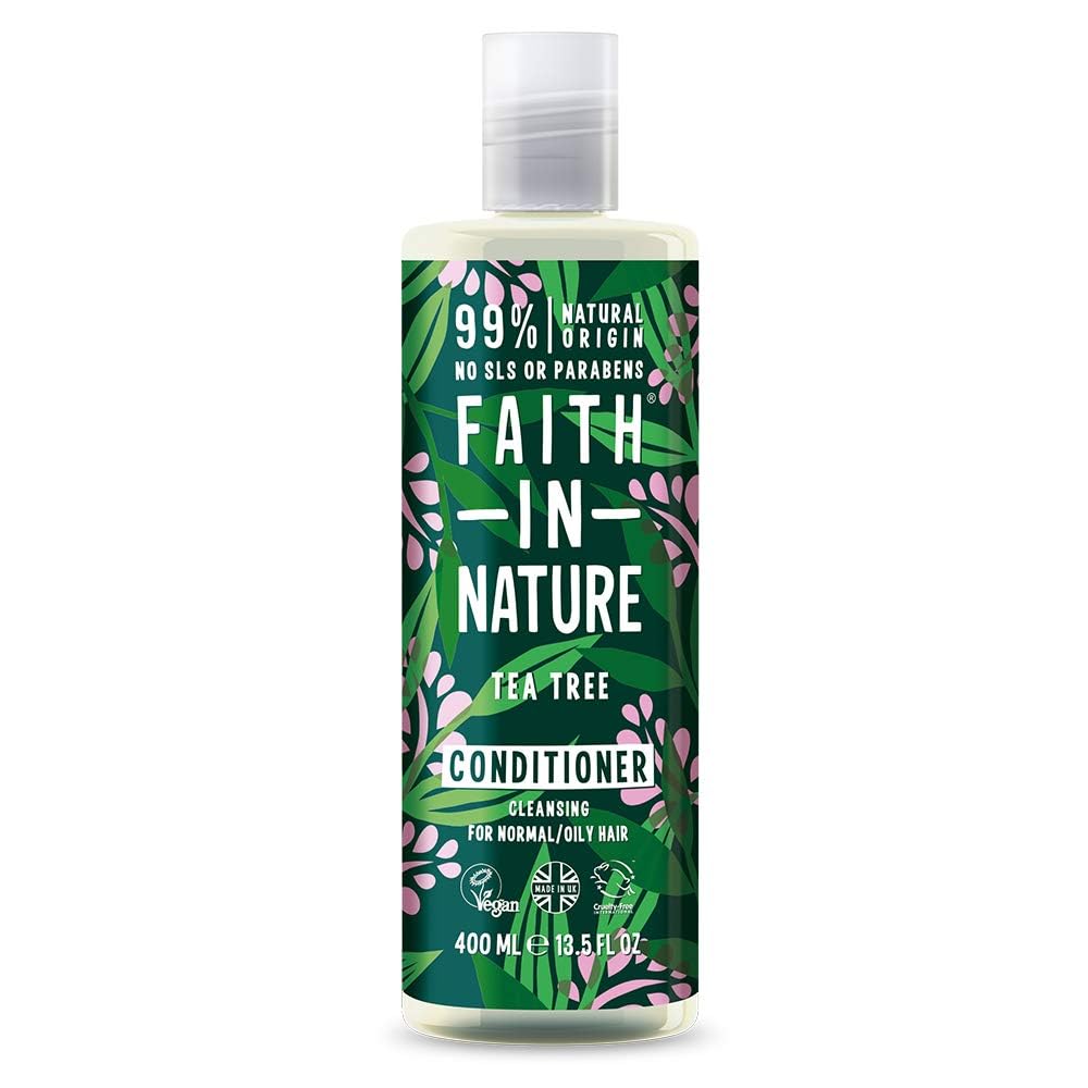 Faith In Nature Organic Coconut Conditioner, Hydrating for Dry Hair & Scalp, Vegan & Cruelty Free, No SLS, Silicones or Parabens, 400ml