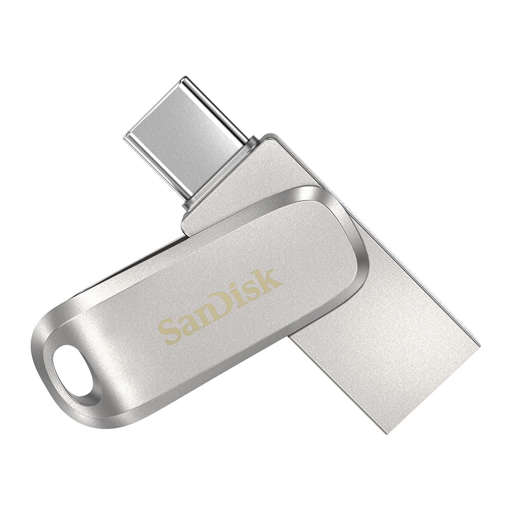 SANDISK Ultra Dual Drive Go 128GB, USB-C & USB-A, Up to 400MB/s Read Speeds