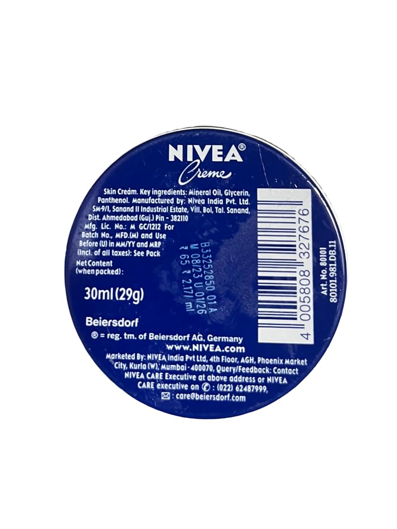 NIVEA Creme Moisturising Cream for Face, Body and Hands, 400 ml