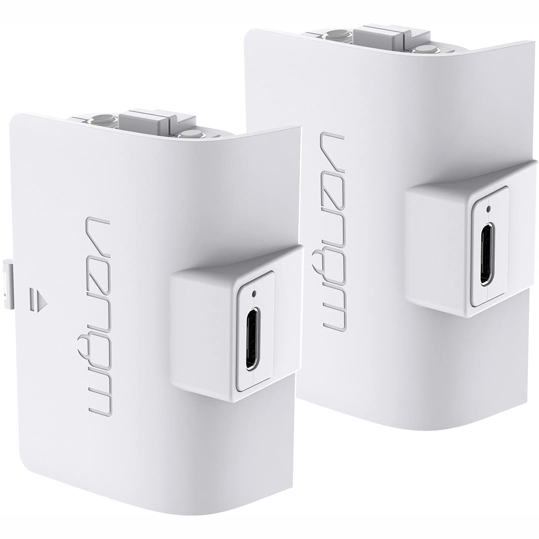 Venom Rechargeable Battery Twin Pack - White (Xbox Series X & S/Xbox One)