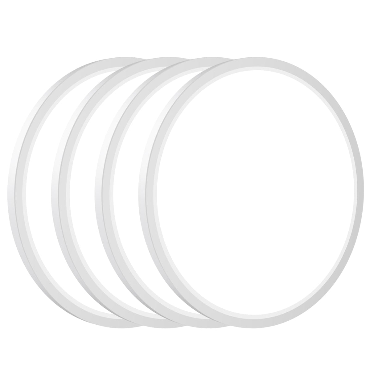 slochi Bathroom Light, 3000K/4000K/6500K 3 Color Temperature, Waterproof, Round, Modern, Flush Ceiling Light for Bathroom, Kitchen, Bedroom, Hallway and MoreØ18CM(Gold)