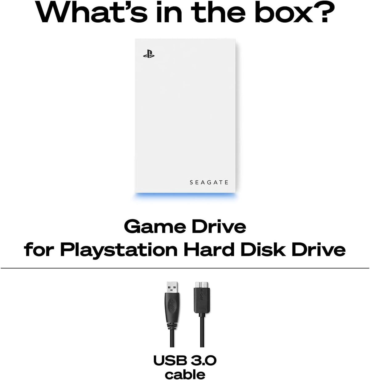 Seagate 2TB Game Drive for PlayStation | USB 3.0 (STLV2000202)