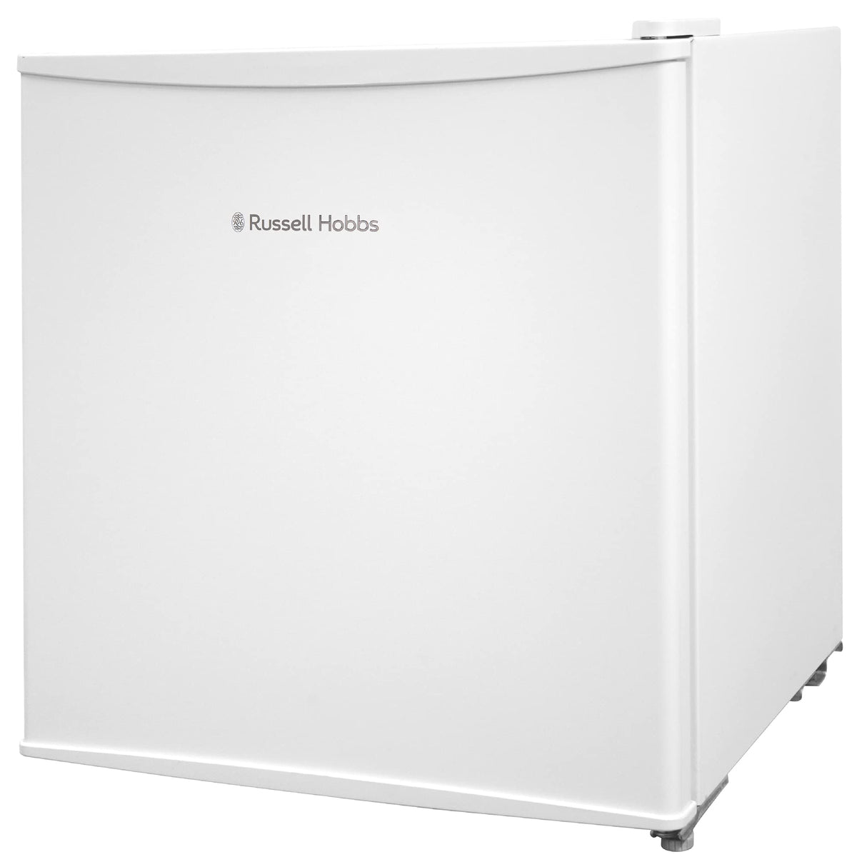 Russell Hobbs Table Top Larder Mini Fridge 43 Litre Capacity, Reversible Door & Adjustable Feet, Small Fridge, Manual Temperature Control, Ice Box, Black RHTTF0E1B