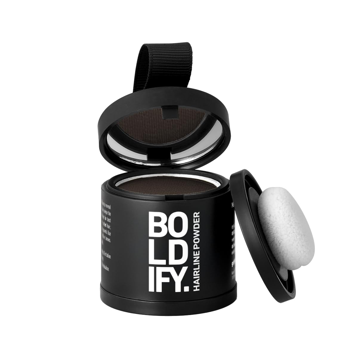 Boldify Hairline Powder, Root Touch Up Hair Color - Light Brown 10g