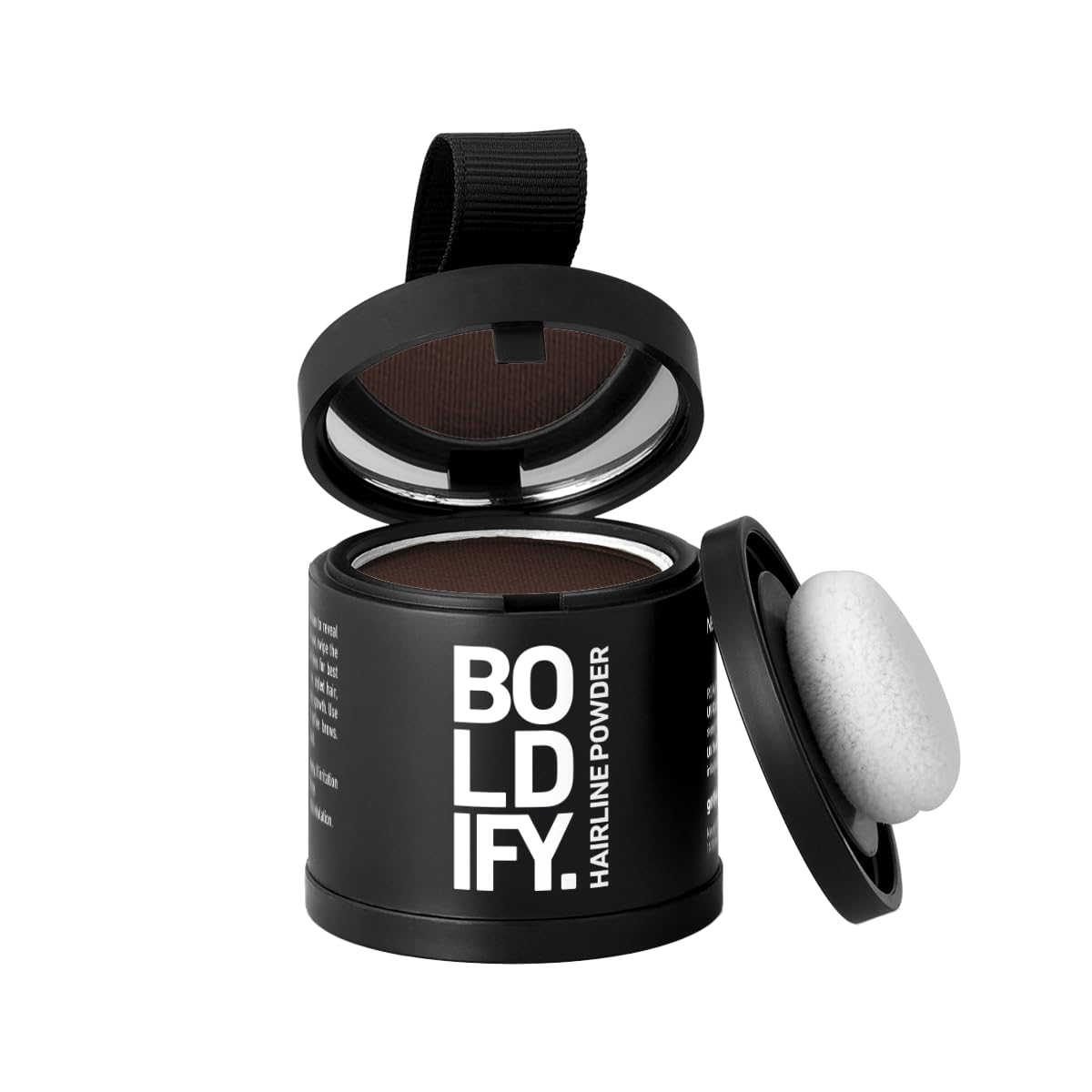 Boldify Hairline Powder, Root Touch Up Hair Color - Light Brown 10g