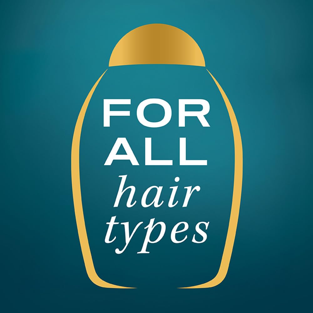 OGX Argan Oil of Morocco Sulfate Free Shampoo for Dry Hair, 385ml (Pack of 3)