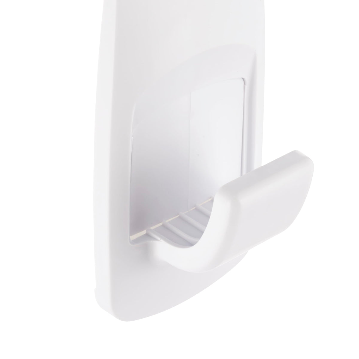 Command Broom Grippers, White, 2 Hooks and 6 Adhesive Strips