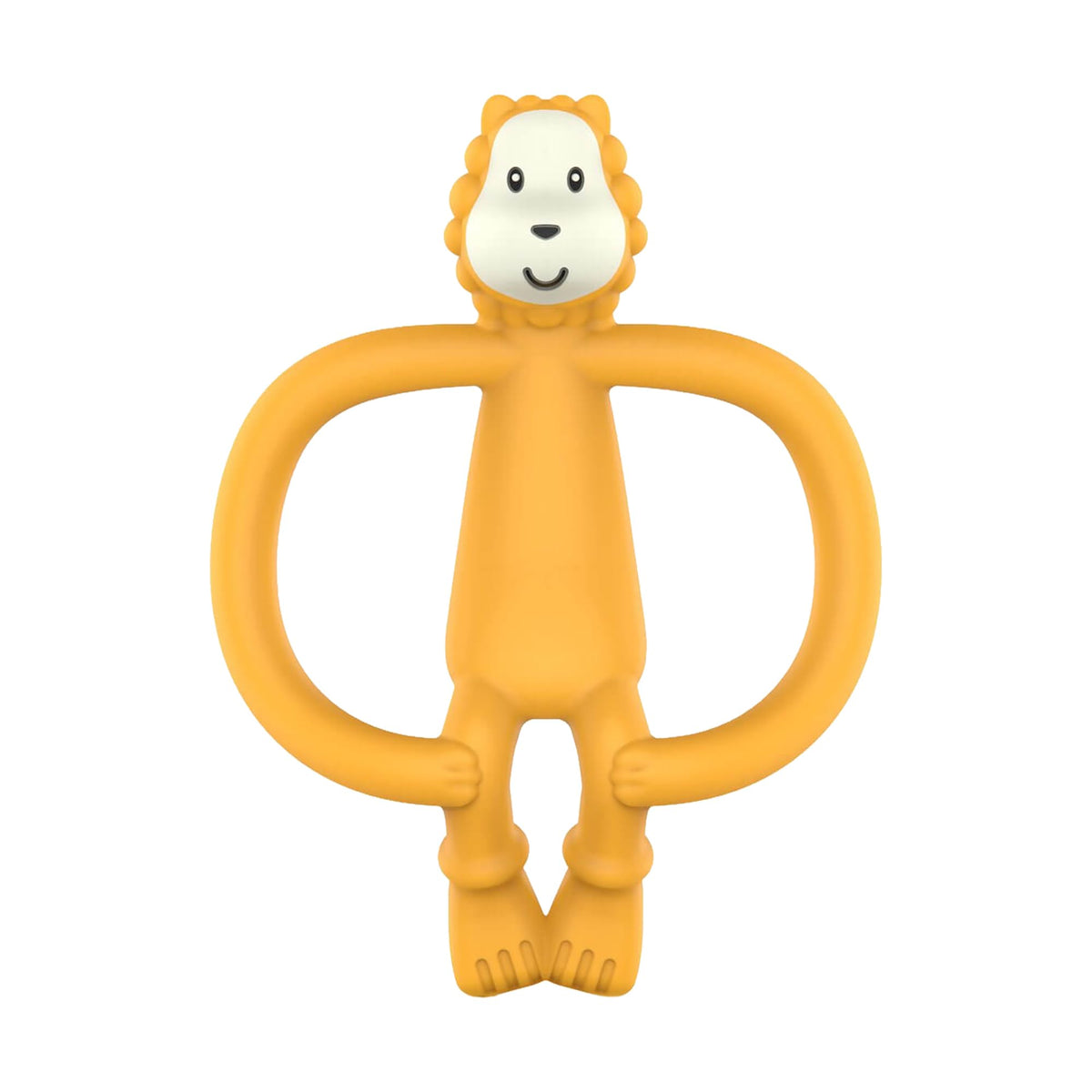 Matchstick Monkey, Antimicrobial Silicone Teether & Gel Applicator, Easy To Grip, BPA Free, 3 Months Old+, 11 cm, Gigi Giraffe, Pack of 1
