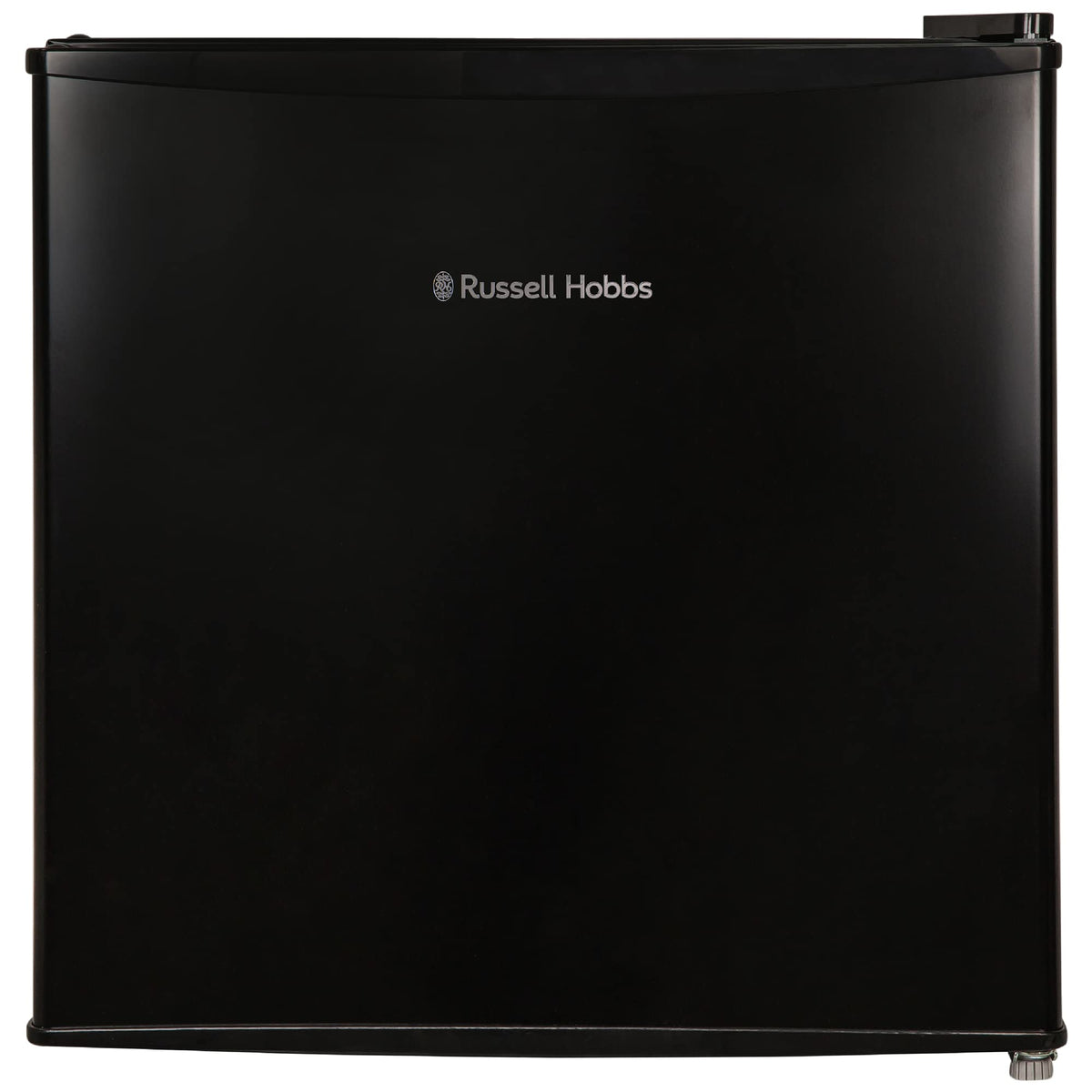 Russell Hobbs Table Top Larder Mini Fridge 43 Litre Capacity, Reversible Door & Adjustable Feet, Small Fridge, Manual Temperature Control, Ice Box, Black RHTTF0E1B