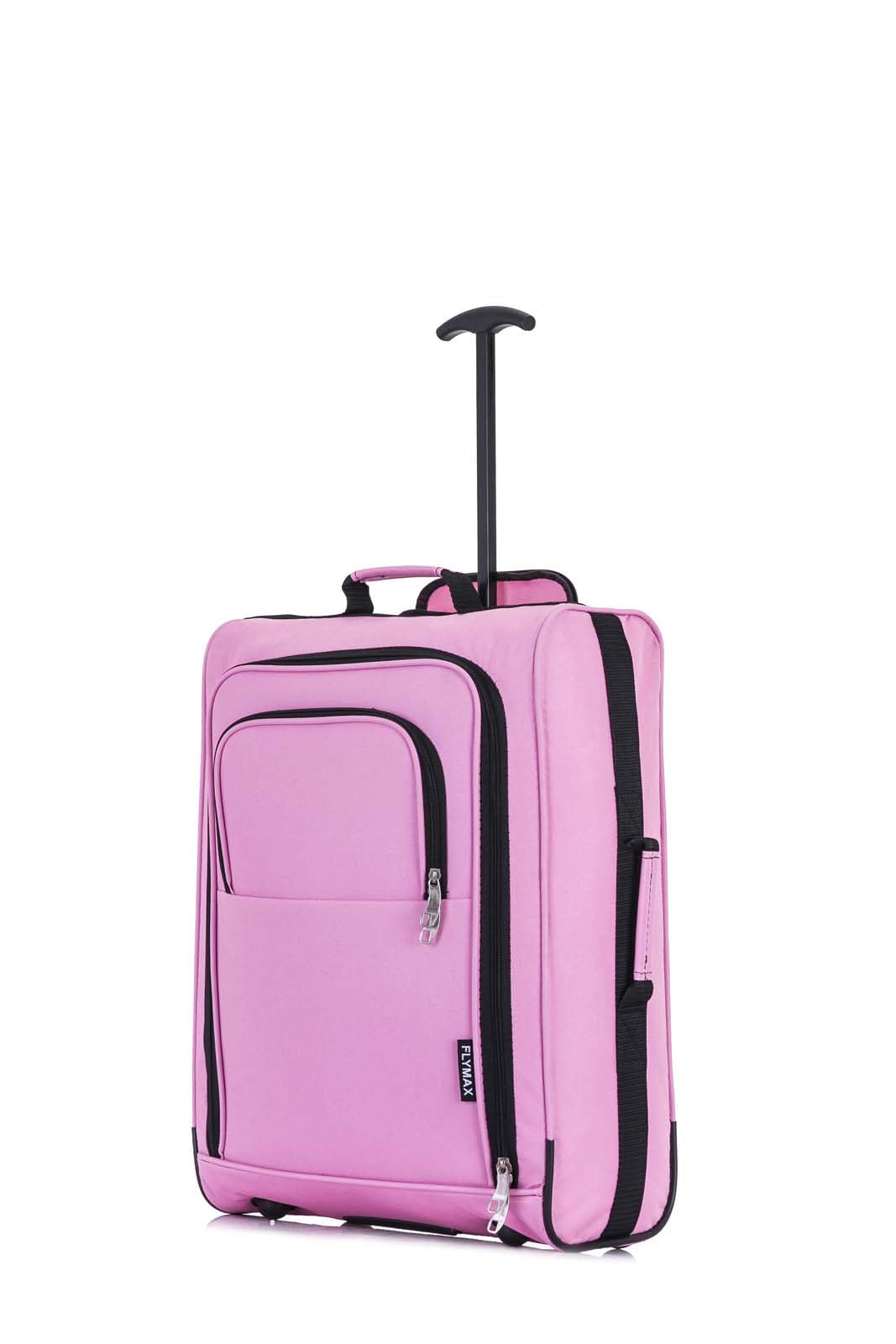 Easyjet 45x36x20 Carry on Suitcase Approved Underseat Cabin Bag Case Lightweight Hand Luggage 1.3kg 33L Black
