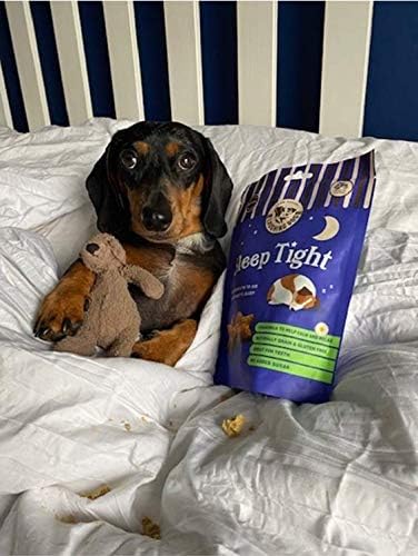 Laughing Dog - Sleep Tight - Naturally Grain Free Oven-Baked Dog Treats, Gluten Free With No Added Sugar - Purple,125g