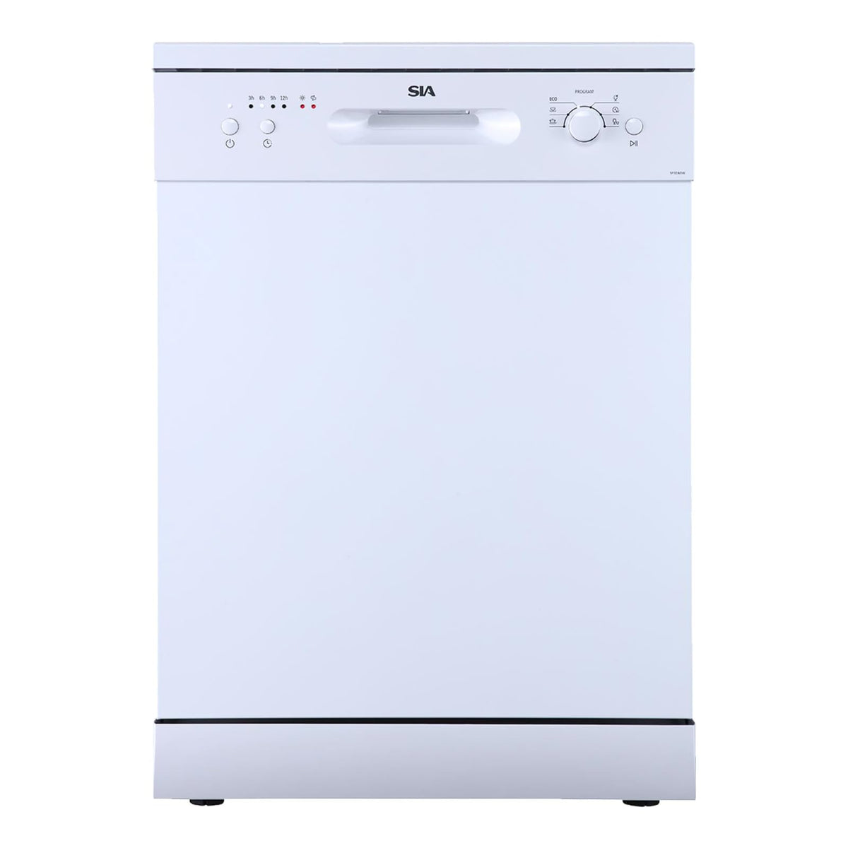 SIA SBID459 Integrated Dishwasher, Slimline 45cm Width, 9 Place Settings, Delay Start, 4 Programs, 29 Minute Quick Wash
