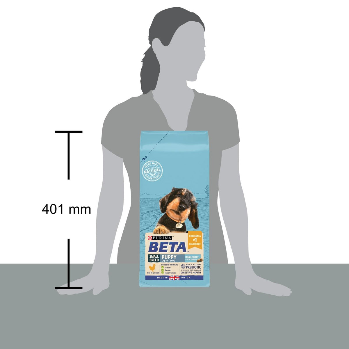BETA Adult Sensitive Salmon Dry Dog Food 14kg