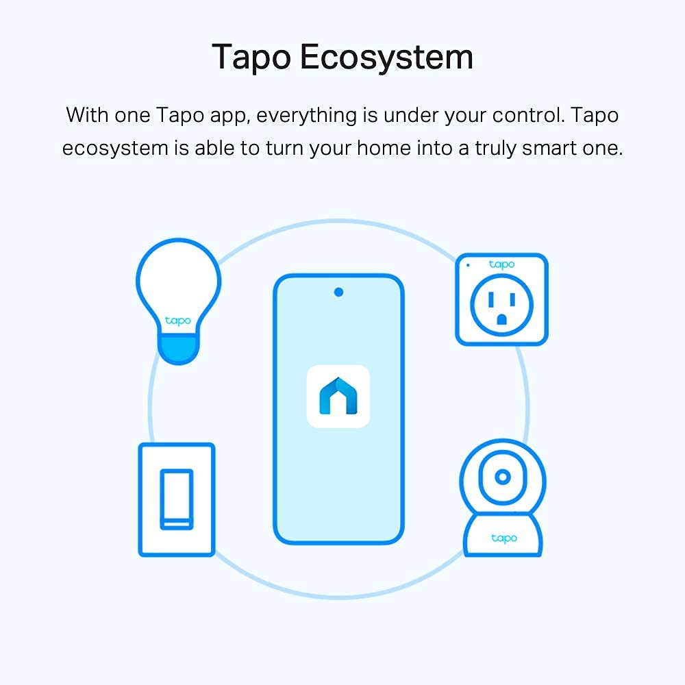 Tapo L430C(2-Pack) E14 Smart Bulb Candle Multicolour LED Light Bulb