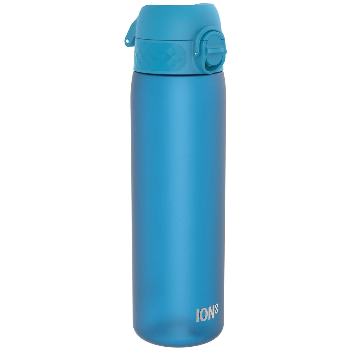 Ion8 Water Bottle, 500 ml/18 oz, Leak Proof, Easy to Open, Secure Lock, Dishwasher Safe, Hygienic Flip Cover, Carry Handle, Fits Cup Holders, Easy Clean, Hot Pink