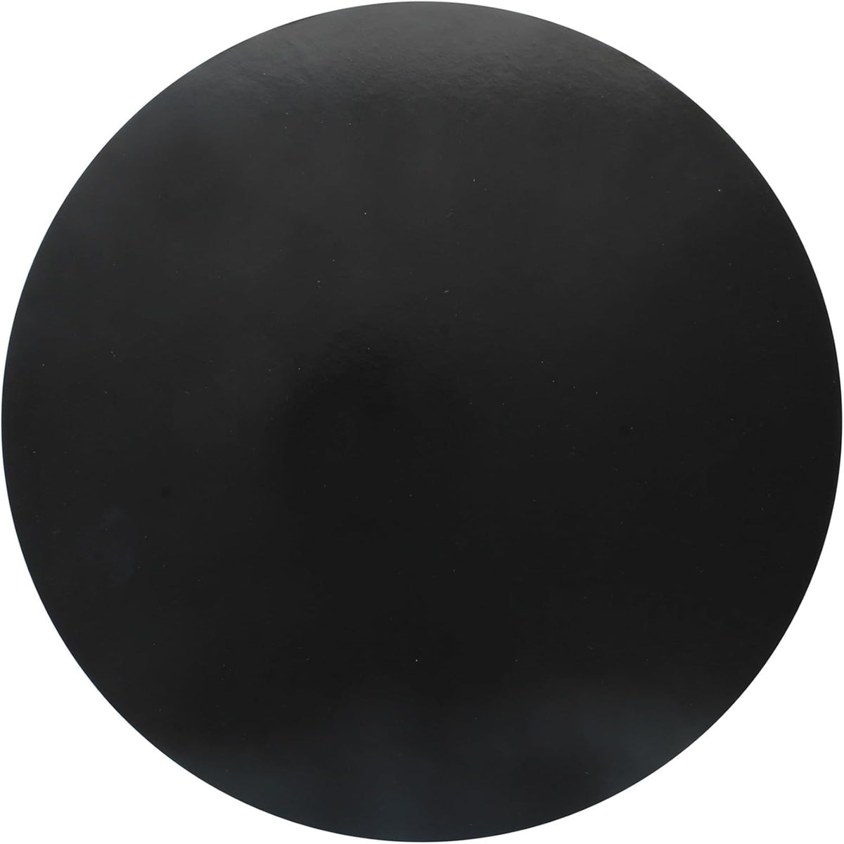 Culpitt Black 10" Masonite Cake Board | Extra Strong, Round, 5mm Thick