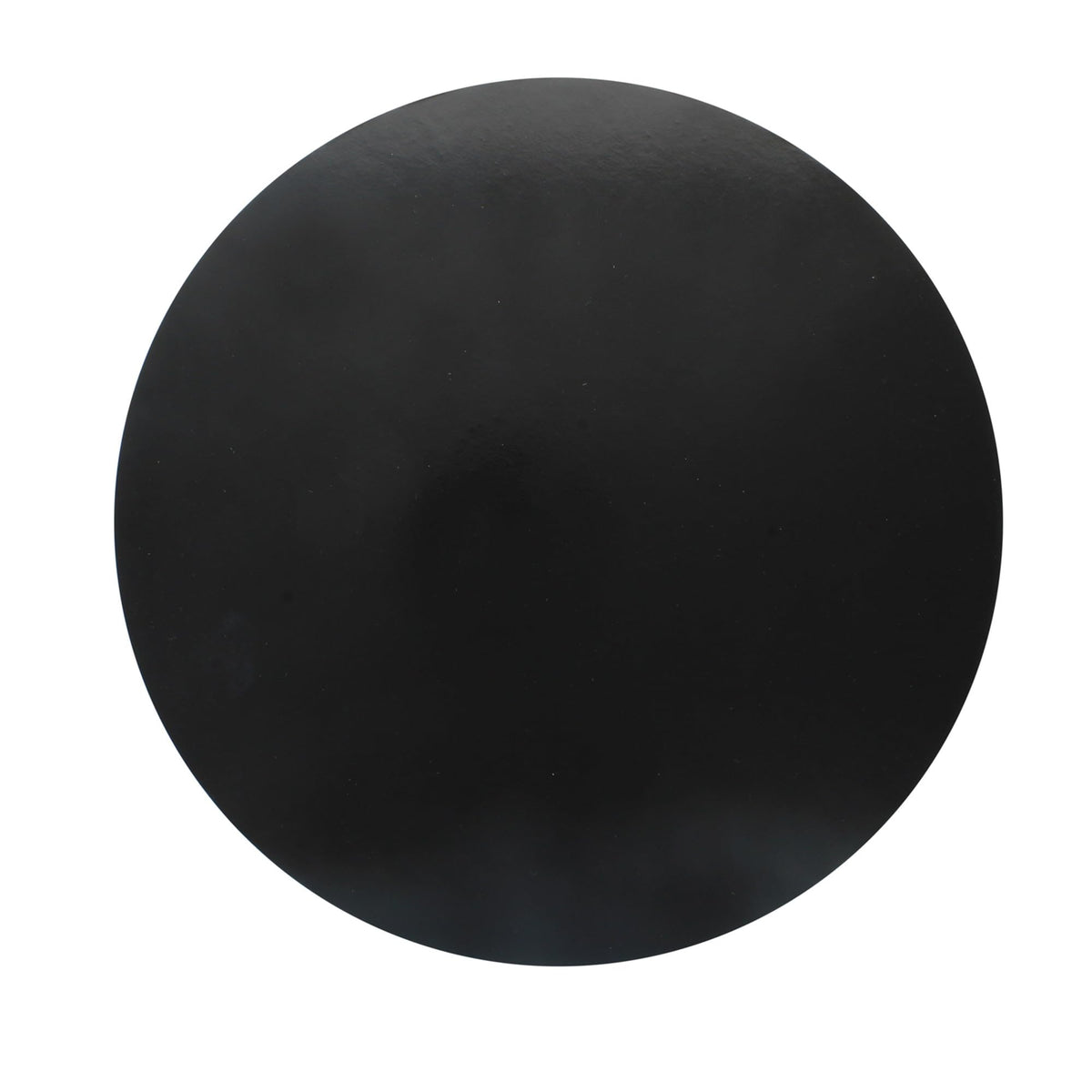 Culpitt Black 10" Masonite Cake Board | Extra Strong, Round, 5mm Thick