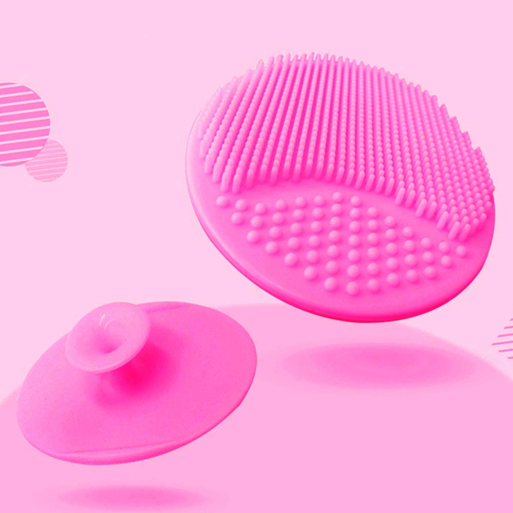 Baby Bath Brush, Baby Cradle Cap Brush, Silicone Massage Brush, Silicone Scrubbers Exfoliator Brush, Baby Skin Scrubbers Essential for Dry Skin, Cradle Cap and Eczema 2 Pack (Blue & Green)