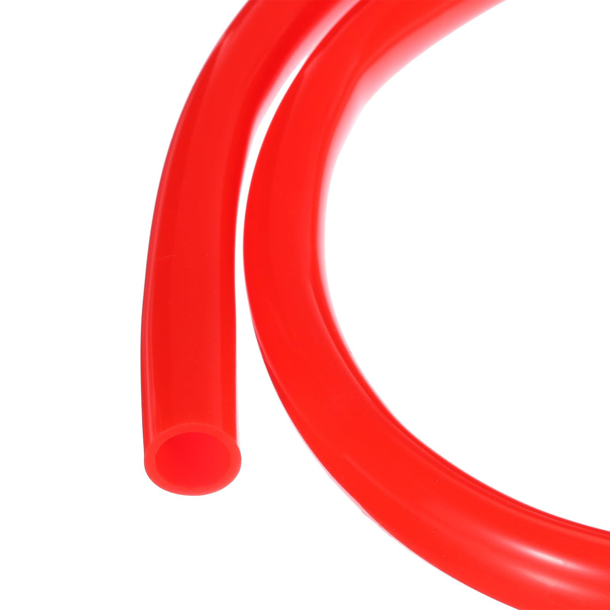 3.3ft Silicone Tubing 4mm ID 6mm OD Clear Industrial Plastic Tubing Pure Silicone Hoses for Pump Siphoning Draining Irrigation Brewing, 1/4"